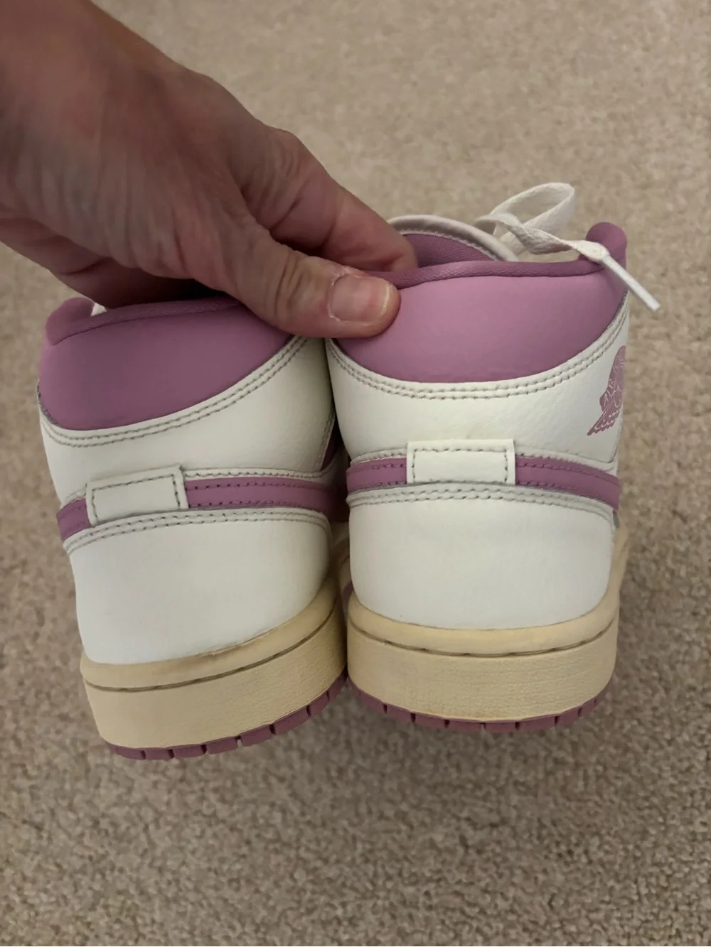 Nike Wmns Air Jordan 1 Mid shoes Women Casual BQ6472-162 size US 6.5